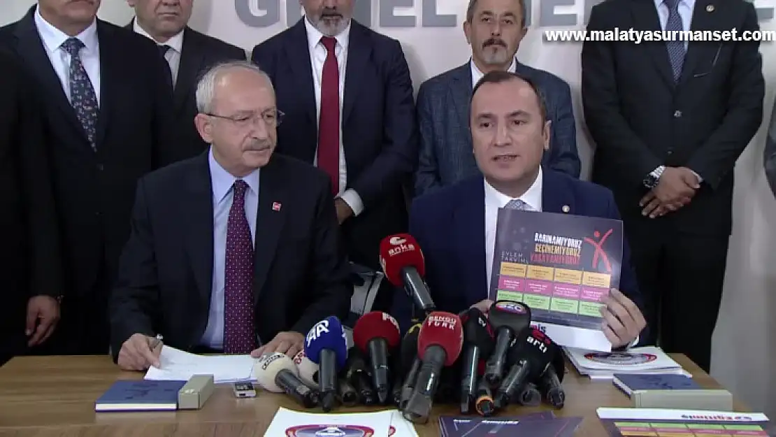 CHP Genel Başkanı Kılıçdaroğlu, Eğitim-İş'i ziyaret etti: