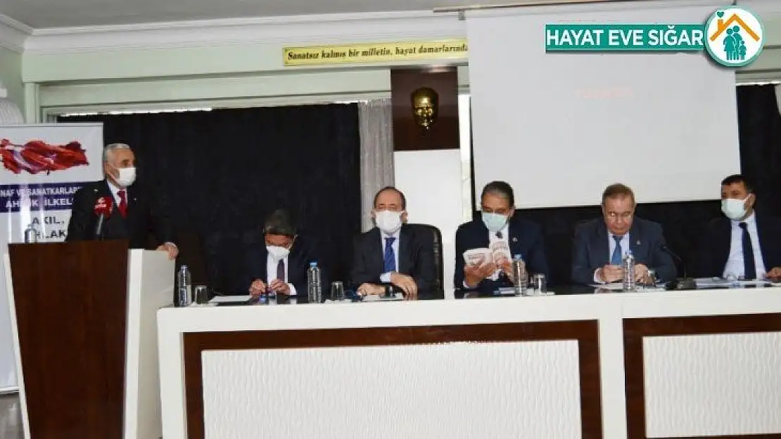 CHP Heyetine ESKKK Başkanı Ali Evren Esnafın Sorunlarını Anlattı