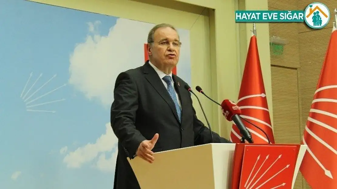 CHP Parti Sözcüsü Faik Öztrak: