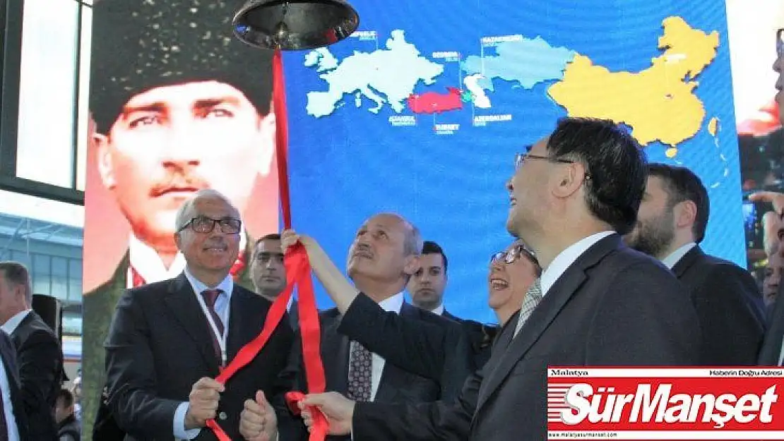 Çin'den Avrupa'ya giden yük treni Ankara'dan törenle uğurlandı