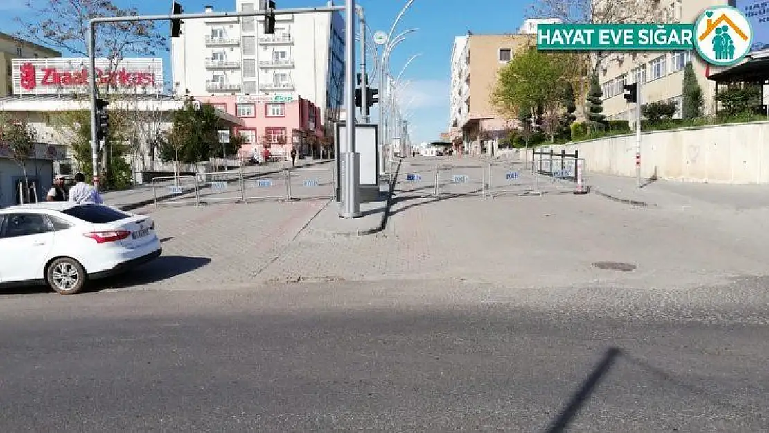 Çınar'da bazı yollarda trafiğe kısıtlama getirildi