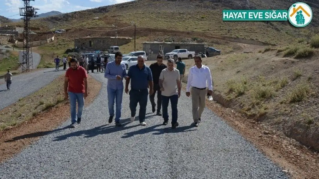 Çınar, mezra yolunda inceleme yaptı