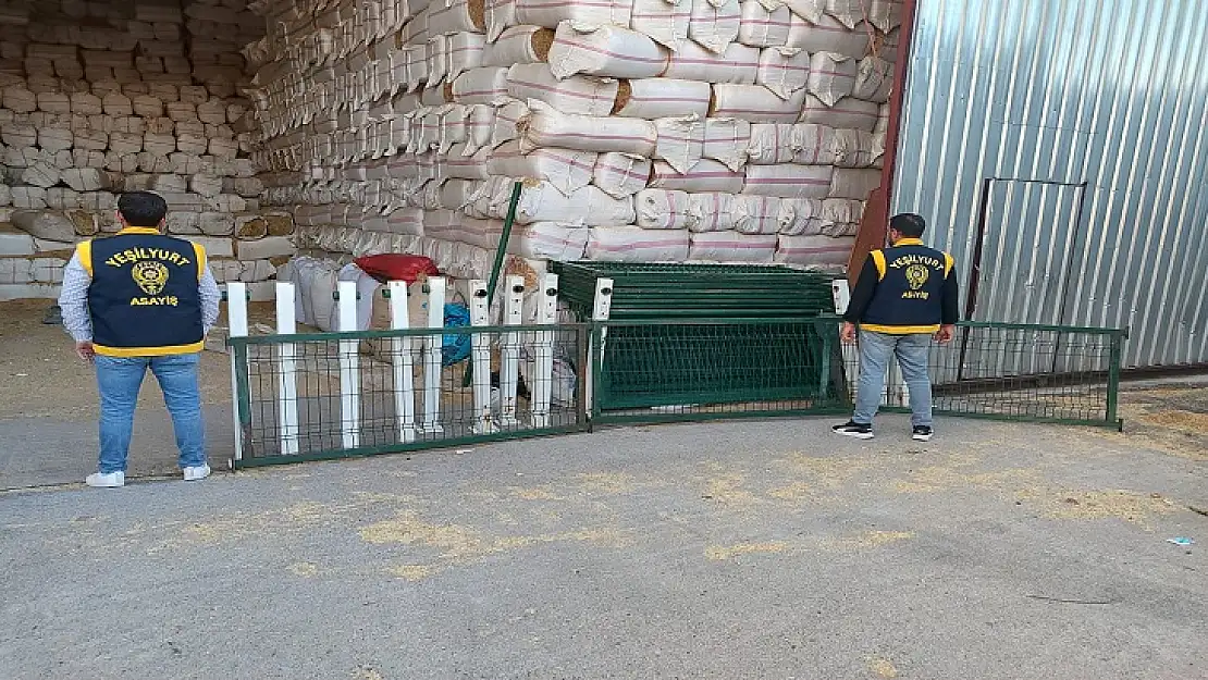 Çit Hırsızları Polisten Kaçamadı