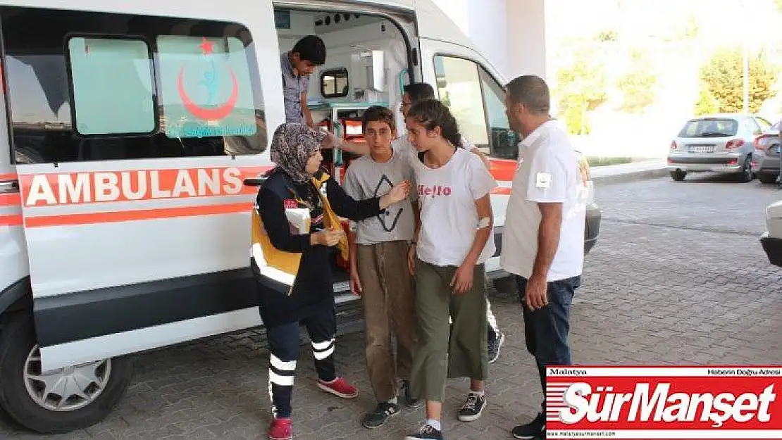Civa zehirlenmesi şüphesiyle 5 öğrenci Elazığ'da tedavi altına alındı