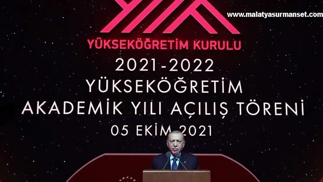 Cumhurbaşkanı Erdoğan 110 bin üzerinde yeni yatağı öğrencilerimizin hizmetine sunacağız