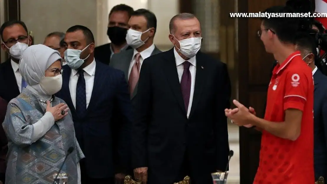 Cumhurbaşkanı Erdoğan: 'Türkiye 13 madalya kazanarak bir rekora imza attı'