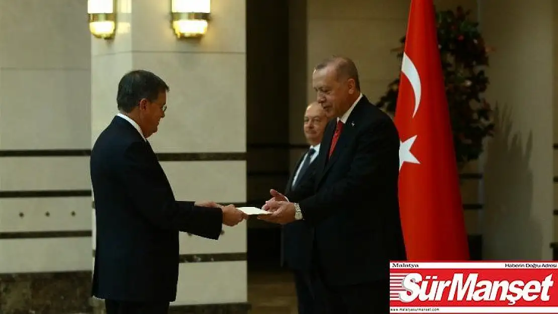Cumhurbaşkanı Erdoğan, ABD Büyükelçisini kabul etti