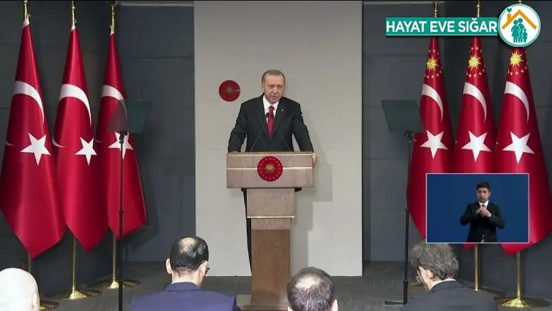 Cumhurbaşkanı Erdoğan: 'Atatürk Havalimanı ve Sancaktepe'deki iki hastaneyi 45 günde bitireceğiz'