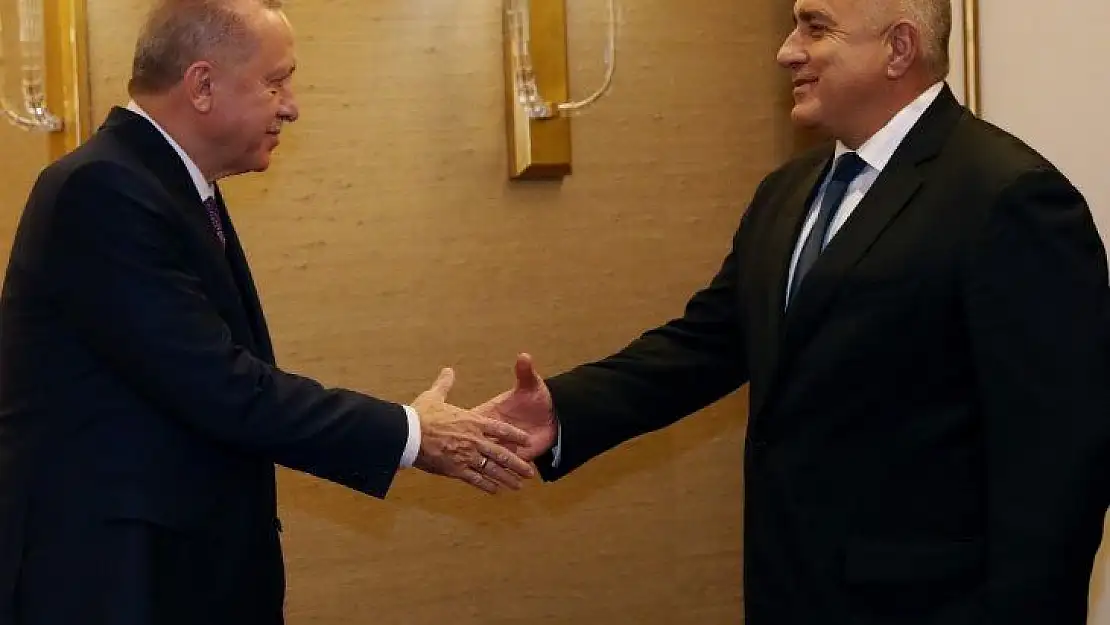 Cumhurbaşkanı Erdoğan, Bulgaristan Başbakanı Borisov'u kabul etti