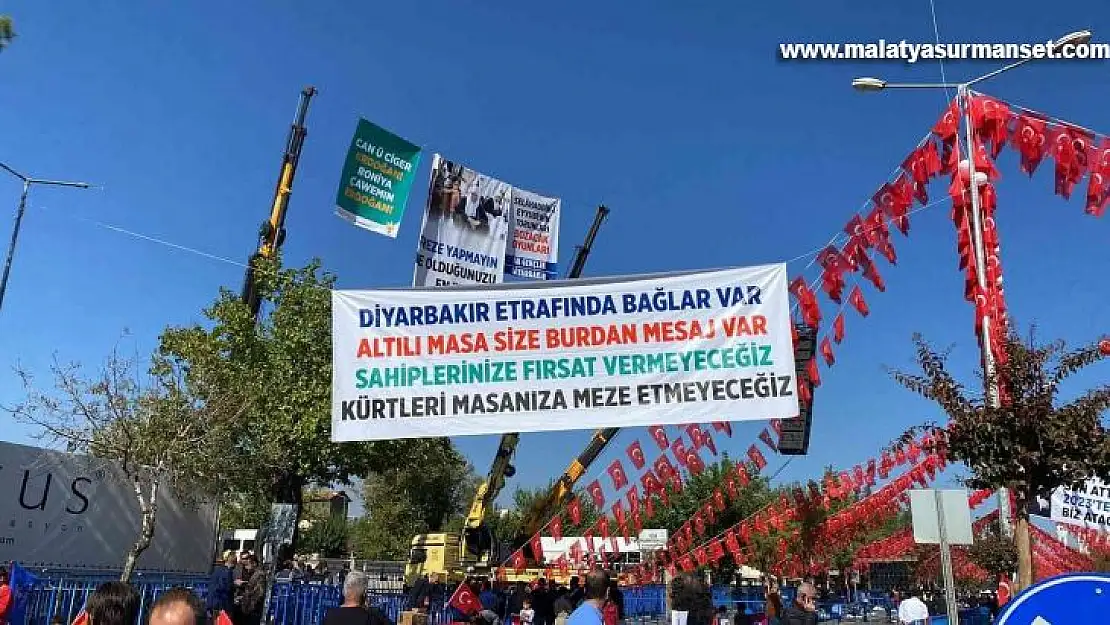 Cumhurbaşkanı Erdoğan Diyarbakır'da