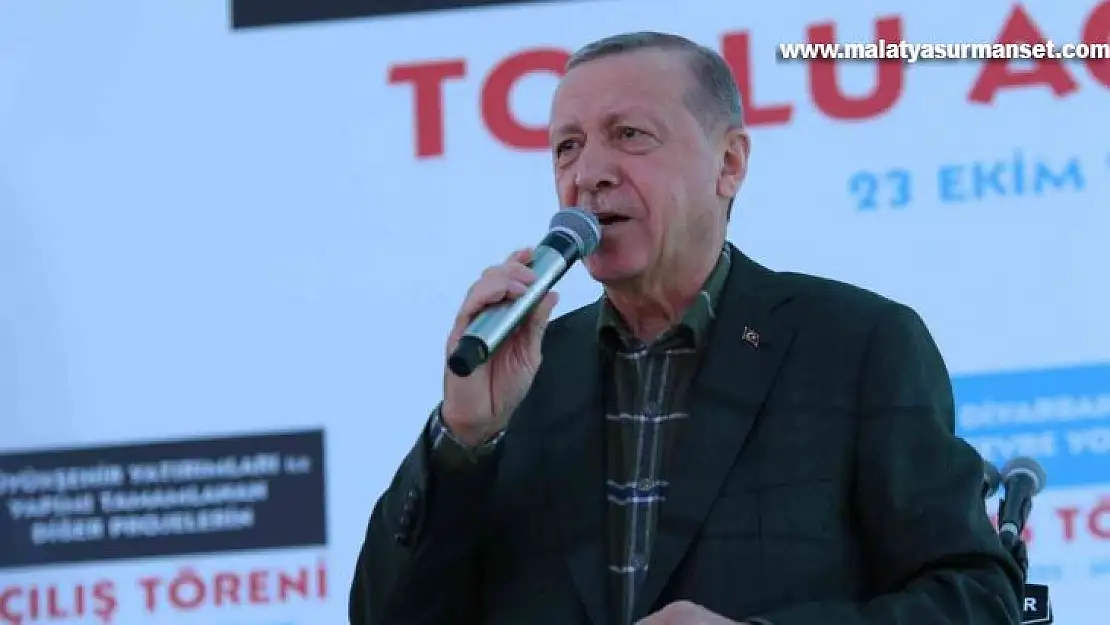 Cumhurbaşkanı Erdoğan Diyarbakır'da 140 projenin açılışını yaptı