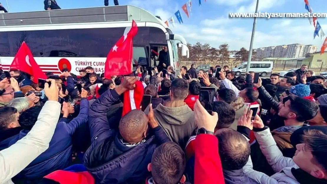 Cumhurbaşkanı Erdoğan Erzurum'da