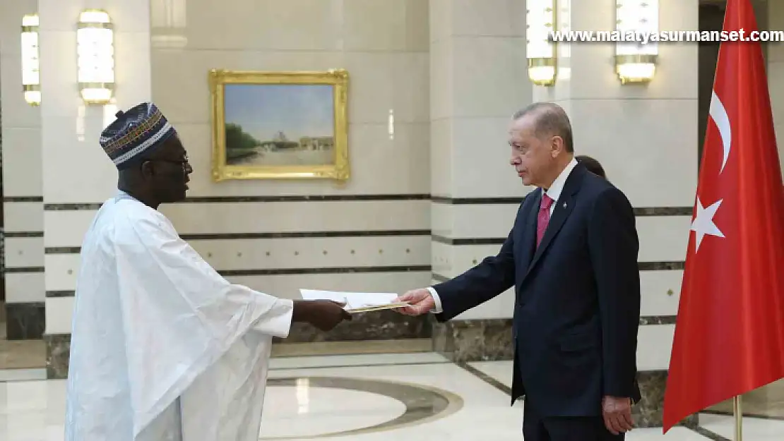 Cumhurbaşkanı Erdoğan, Gambiya Büyükelçisi Conteh'i kabul etti