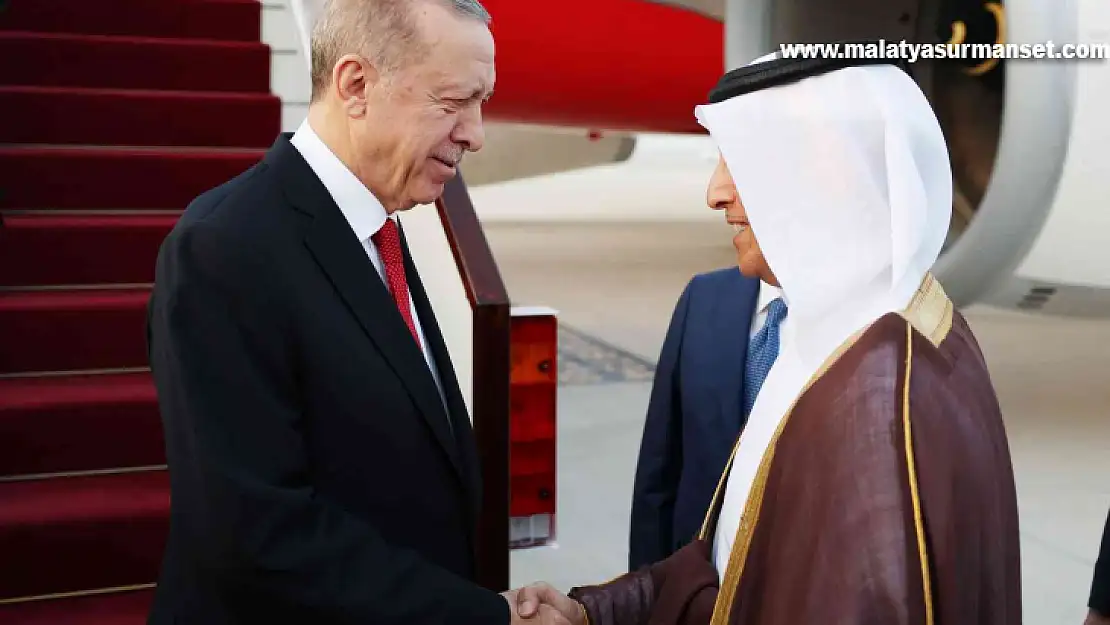 Cumhurbaşkanı Erdoğan Katar'da