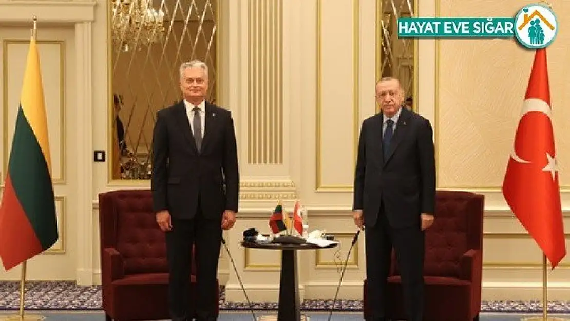 Cumhurbaşkanı Erdoğan, Litvanya Cumhurbaşkanı Nauseda ile görüştü