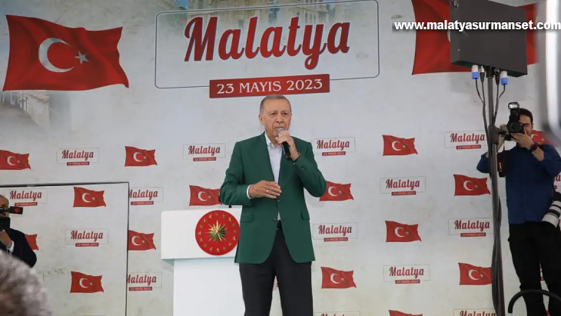 Cumhurbaşkanı Erdoğan Malatya'da halkla buluştu