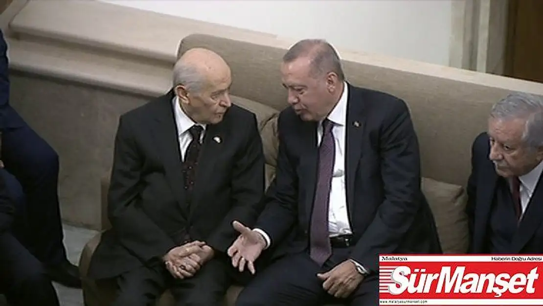 Cumhurbaşkanı Erdoğan, MHP lideri Bahçeli ile görüştü