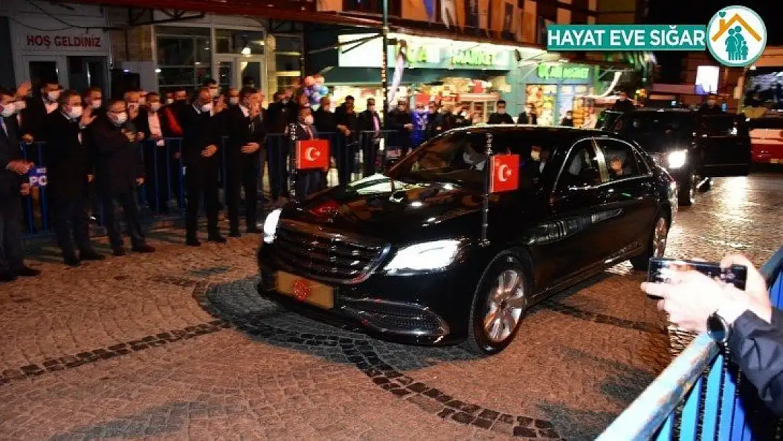 Cumhurbaşkanı Erdoğan Rize'de