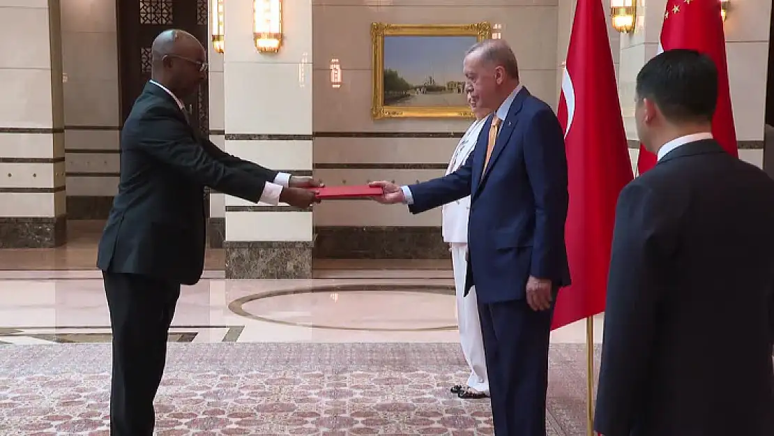 Cumhurbaşkanı Erdoğan, Ruanda ve Nikaragua büyükelçilerini kabul etti