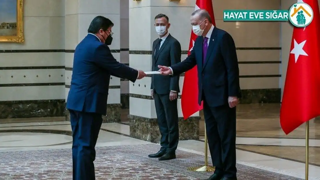 Cumhurbaşkanı Erdoğan, Şili Büyükelçisini kabul etti