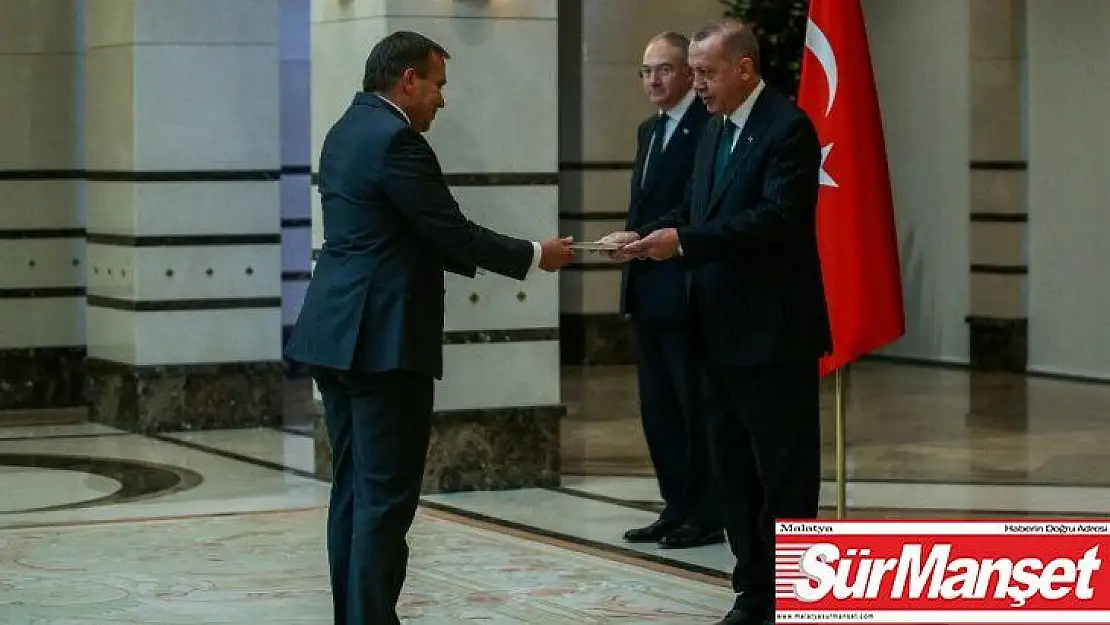 Cumhurbaşkanı Erdoğan, Slovenya Büyükelçisini kabul etti