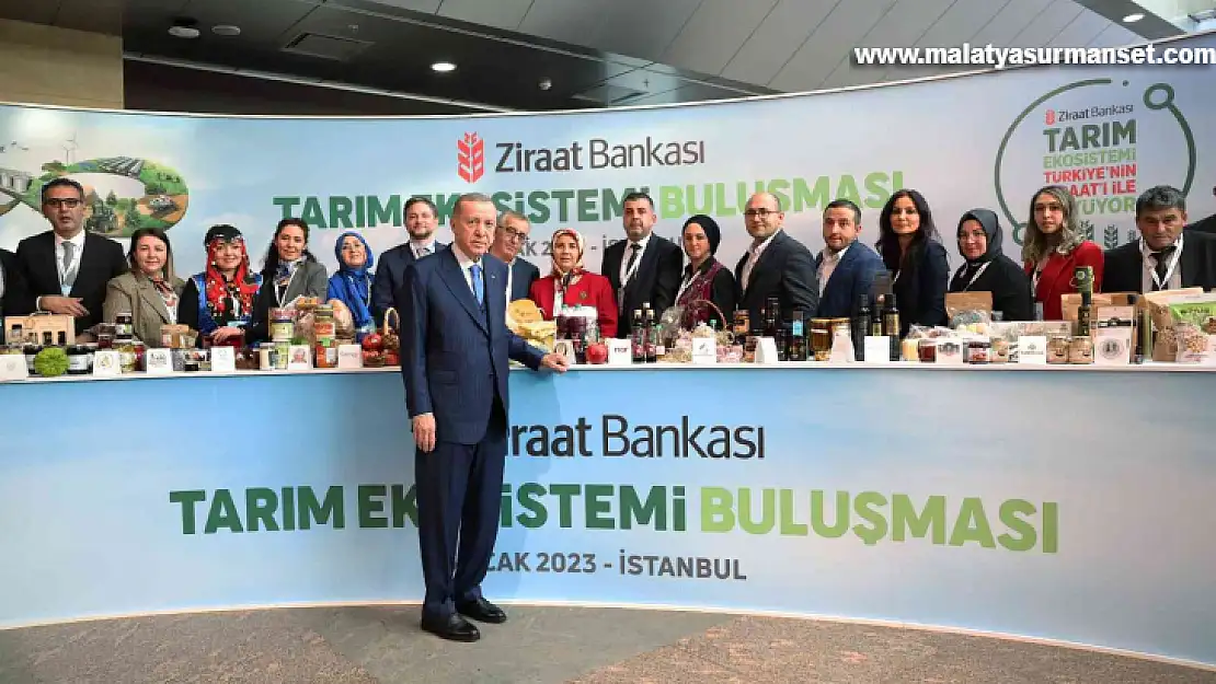 Cumhurbaşkanı Erdoğan, Tarım Ekosistemi Buluşması'na katıldı