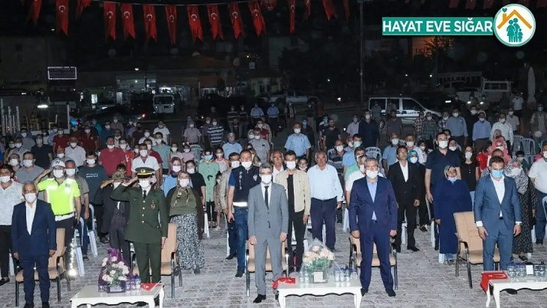 Darende'de 15 Temmuz unutulmadı