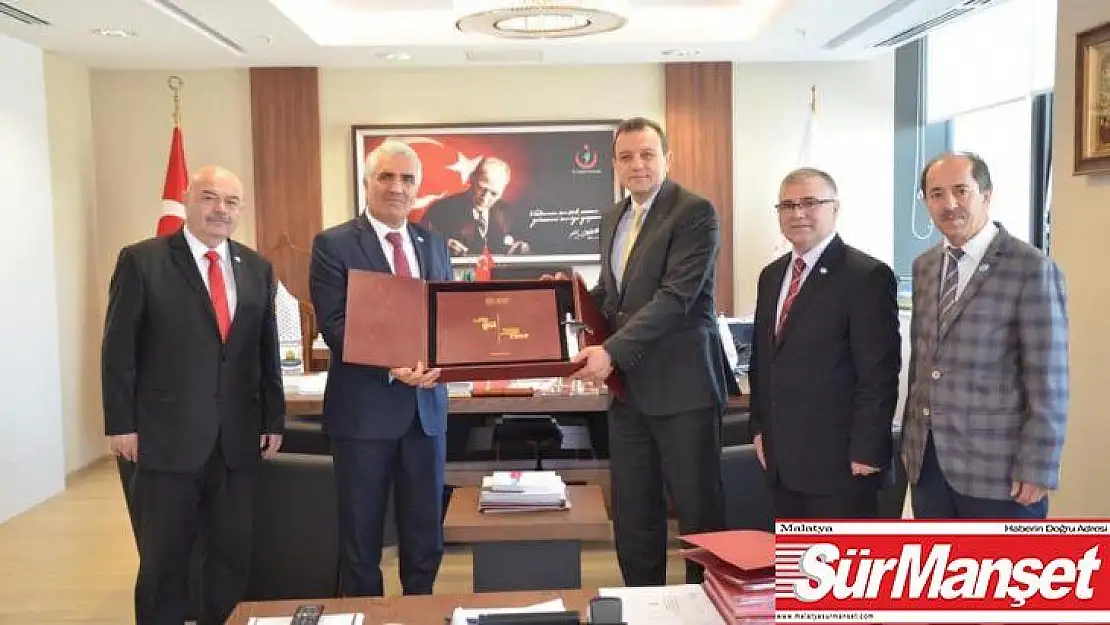DATÜB Heyeti, Sağlık Bakanlığı yetkilileriyle bir araya geldi
