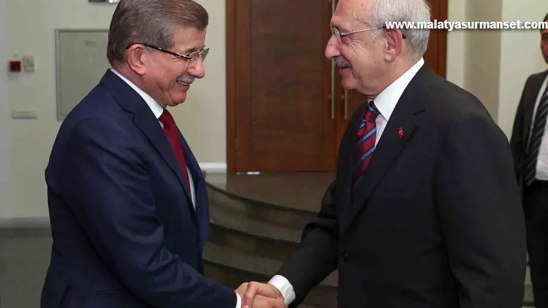 Davutoğlu, CHP Lideri Kılıçdaroğlu'nu ziyaret etti