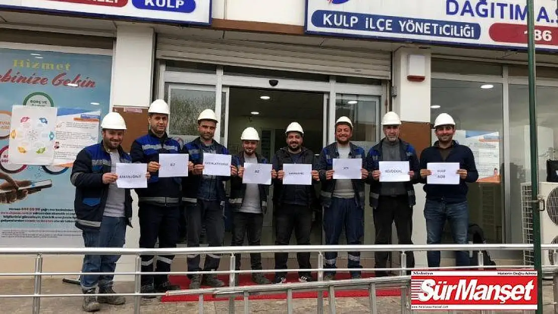 DEDAŞ çalışanlarından vatandaşa 'evde kal' çağrısı