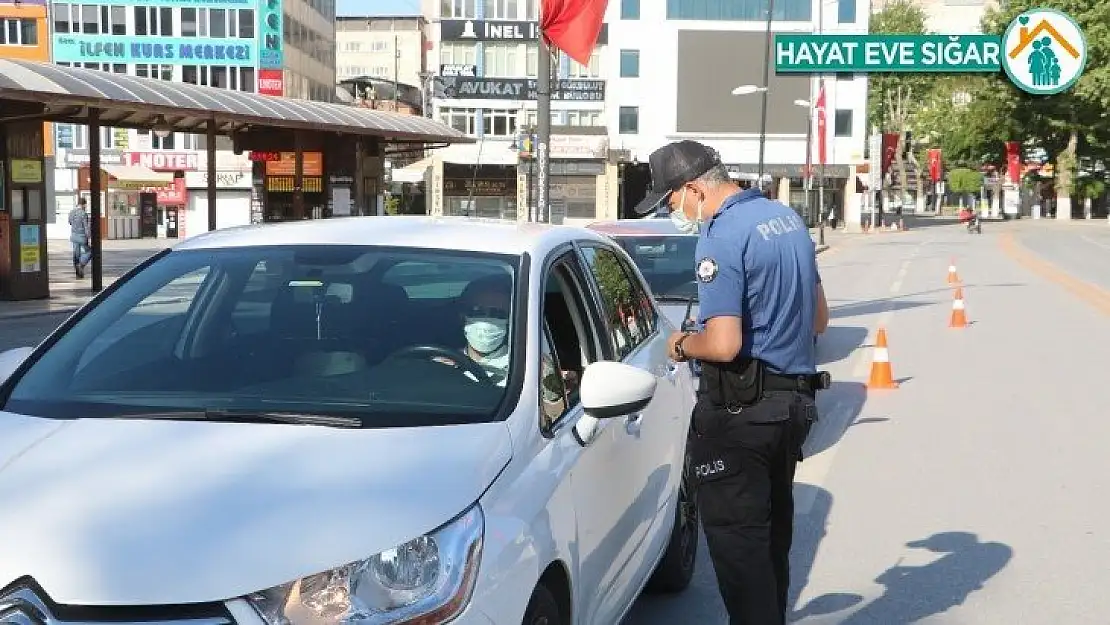 Denetimlerin devam ettiği Malatya'da sessizlik hakim