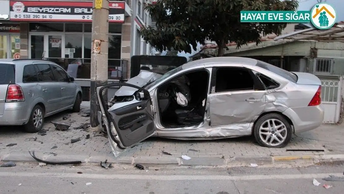 Denizli'de 1 haftada 106 trafik kazası meydana geldi