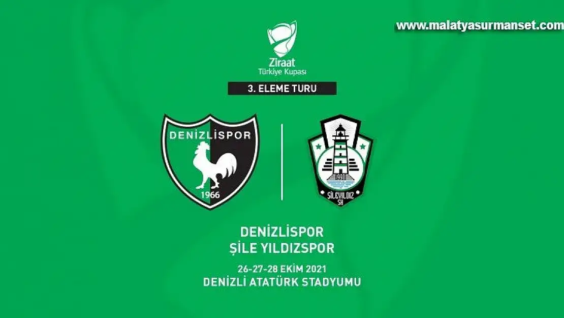 Denizlispor'un kupadaki rakibi belli oldu