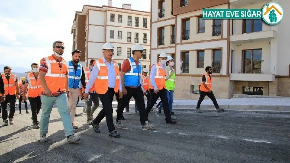 Deprem konutlarında 2 ve 3.etap kura çekimi Temmuz'da