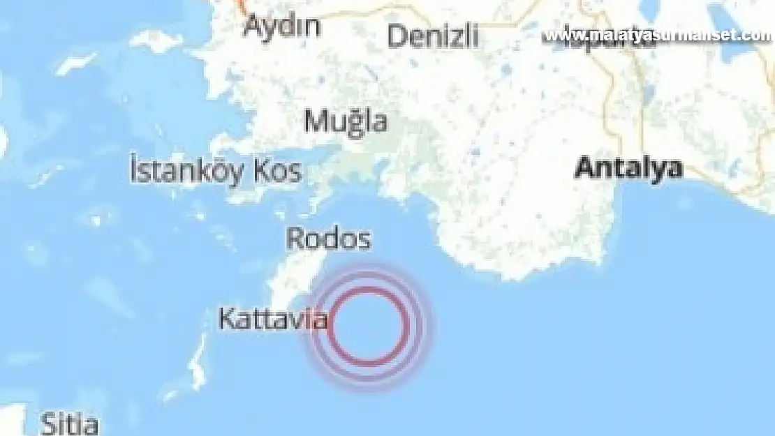 Deprem Muğla ve Aydın'da hissedildi