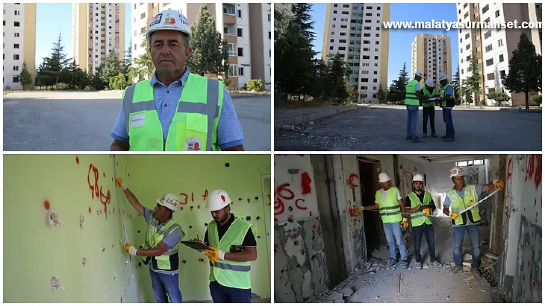 Depremlerin etkilediği Malatya'da 15 katlı 9 bina aynı anda patlayıcıyla yıkılacak