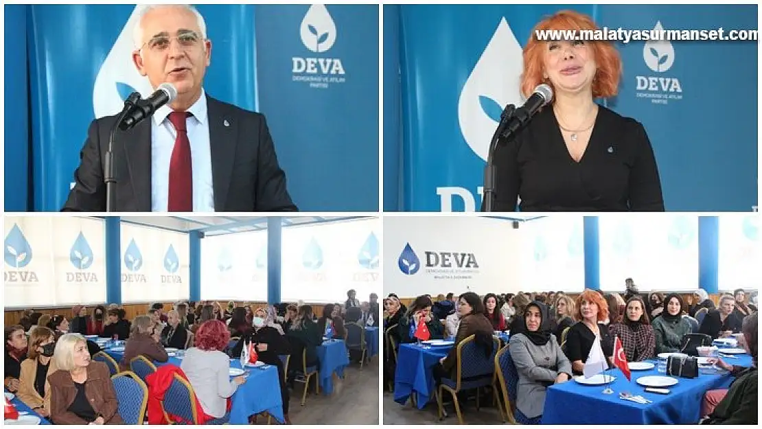 DEVA Partisi İl Başkanlığı 08 Mart Dünya Emekçi Kadınlar Günü düzenlendi