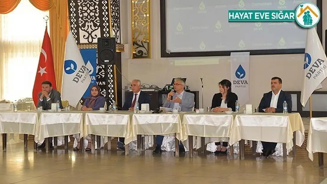 Deva Partisi Malatya İl Heyeti Basınla Buluştu