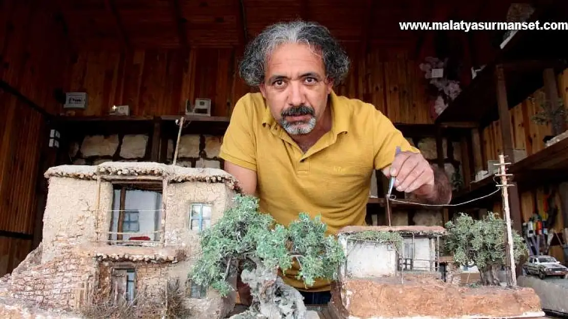 Diaroma sanatı ile geçmişi geleceğe taşıyor