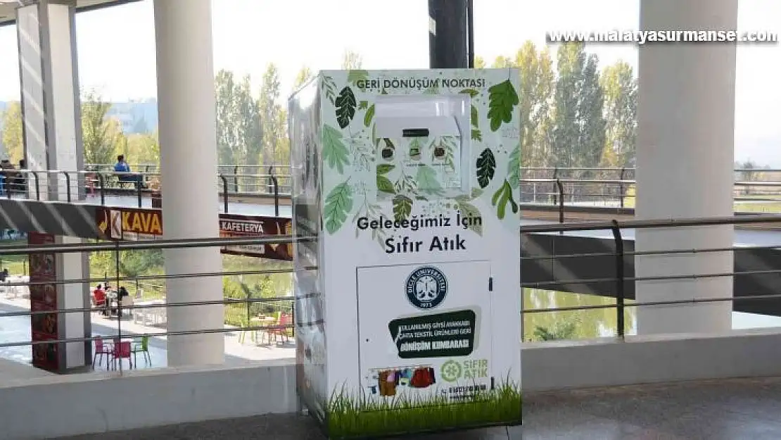 Dicle Üniversitesinden sıfır atık projesine bir adım daha