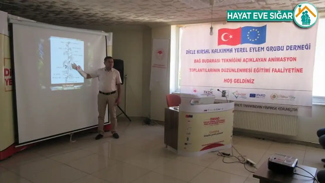 DİKKAD'dan Dicle'deki ürütecilere eğitim