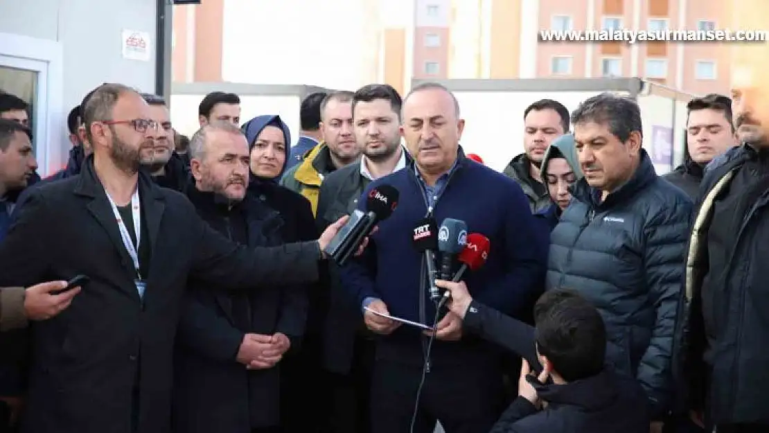 Dışişleri Bakanı Çavuşoğlu: '15 bin 725 civarında konteynerin Türkiye'ye gelmesi için planlamaları yaptık'