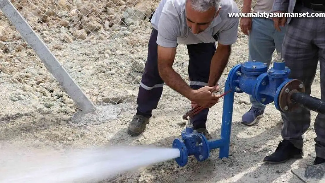 DİSKİ'den kırsal mahalleye kesintisiz içme suyu