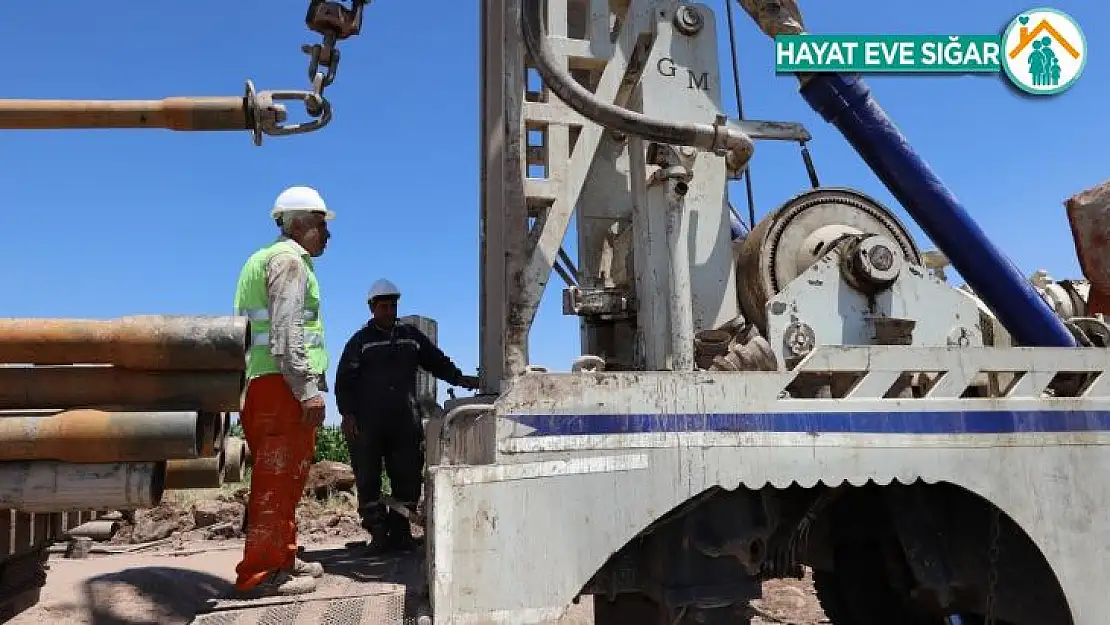 DİSKİ, kırsal mahallelerin su sorununu sondaj kuyularıyla giderilecek