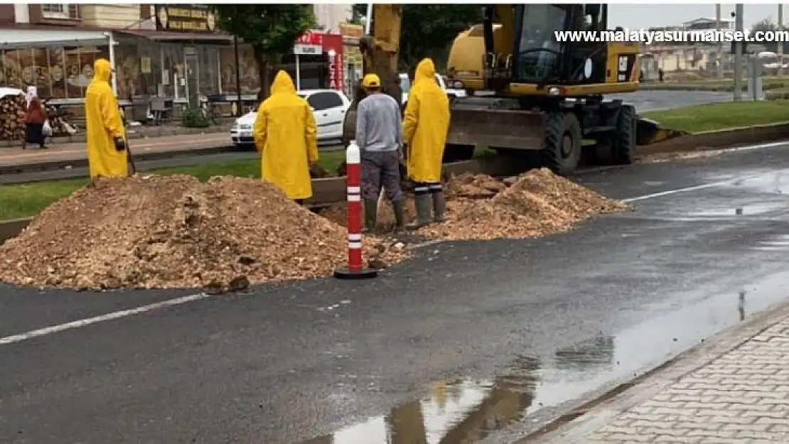 DİSKİ yağışlı havada oluşan arızalara müdahale etti