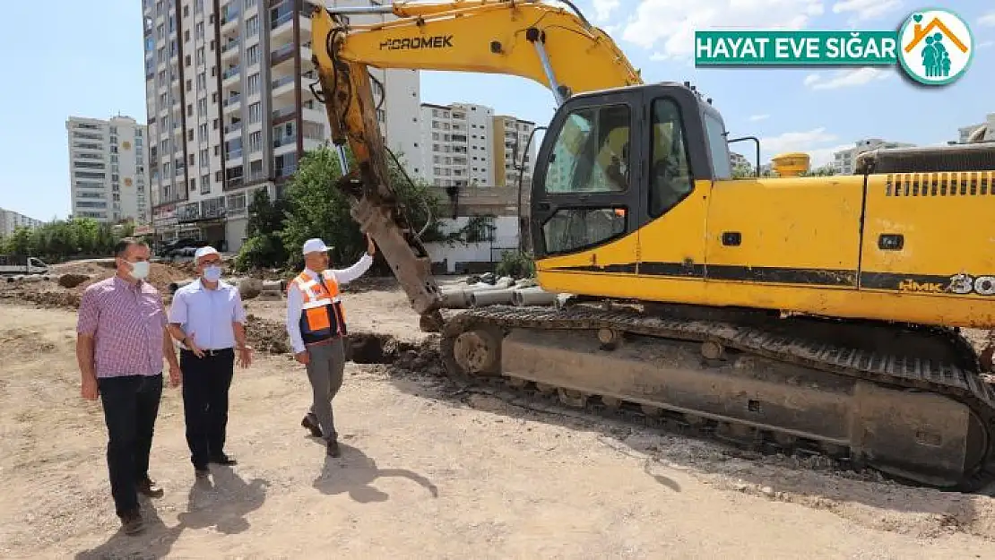 DİSKİ, yeni yerleşim yerlerine altyapı şebekesi döşüyor