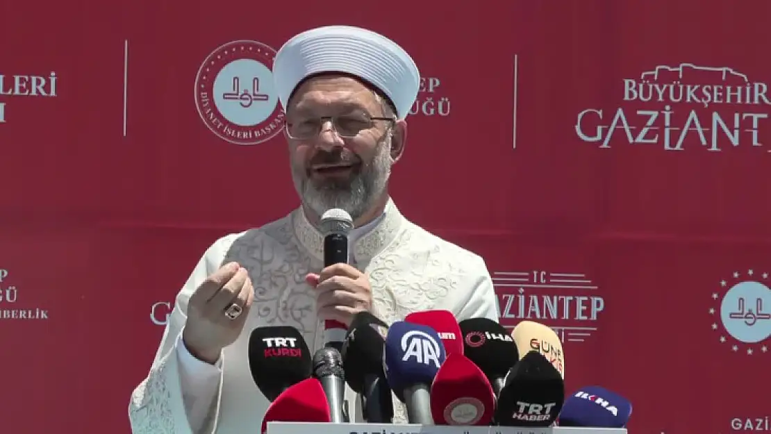 Diyanet İşleri Başkanı Erbaş, Ailenin Önemine İşaret Etti