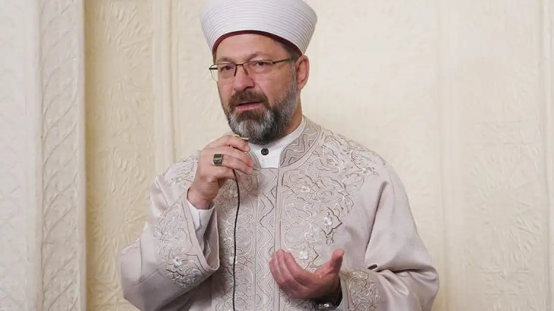 Diyanet İşleri Başkanı Erbaş sabah namazında Ankaralılarla bir araya geldi