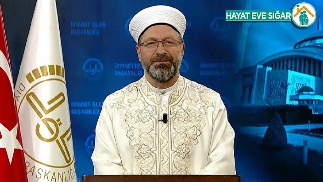 Diyanet İşleri Başkanı Erbaş'tan Ramazan Bayramı mesajı