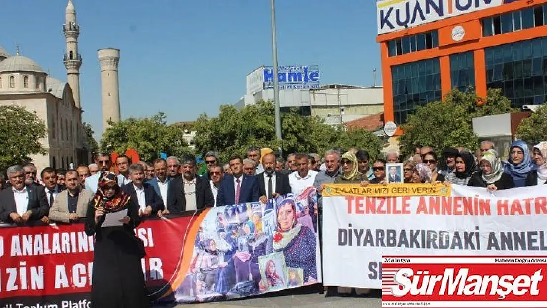 Diyarbakır Annelerine Malatya'dan destek sürüyor